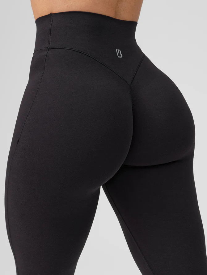 Aggressive Scrunch Legging - Onyx Black | Buffbunny