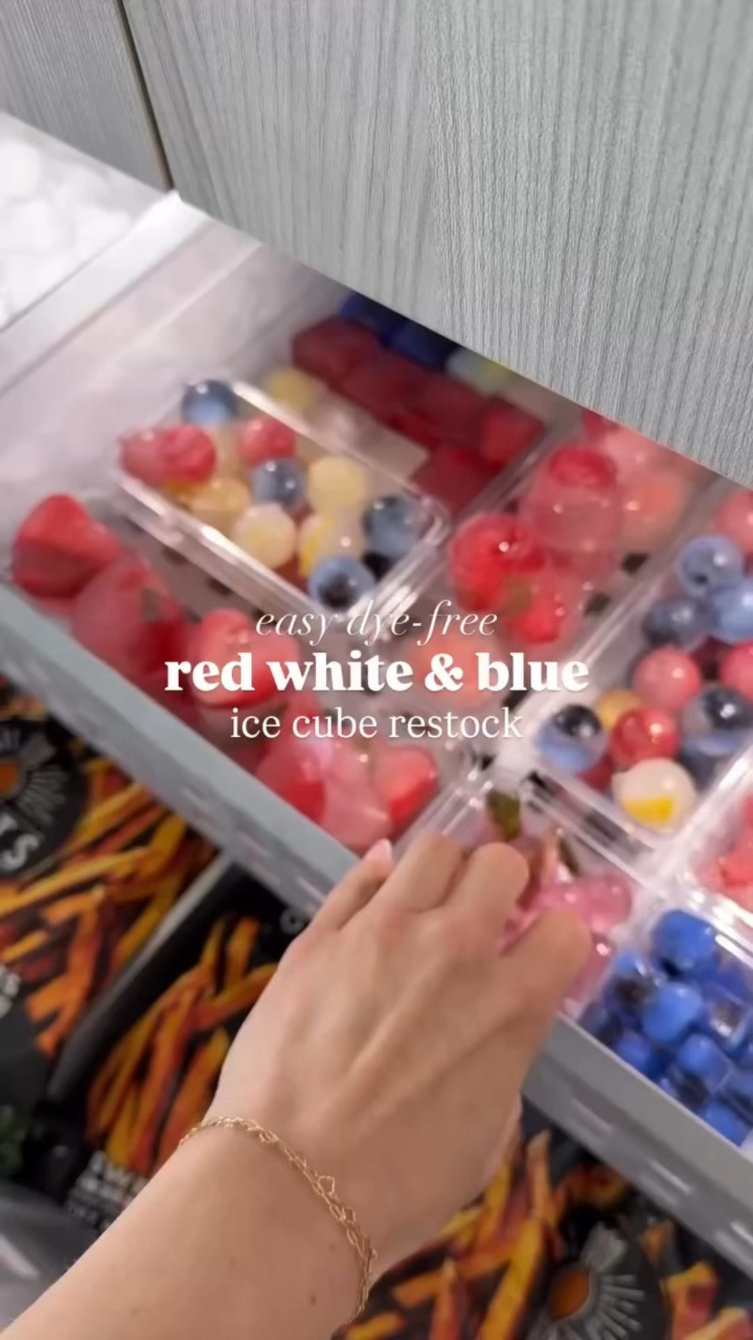 dye-free red and blue ice cubes for 4th of july

#LTKHome #LTKParties #LTKSeasonal