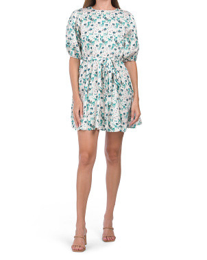 Elbow Sleeve Floral Mini Dress | Marshalls