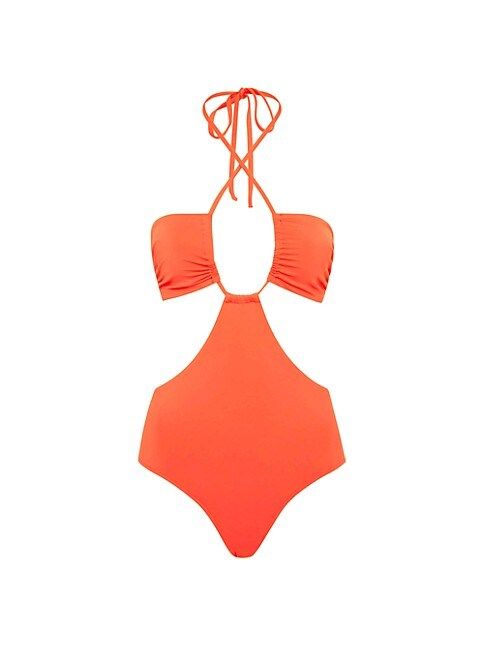Corallium Alex Cut-Out One-Piece Swimsuit | Saks Fifth Avenue