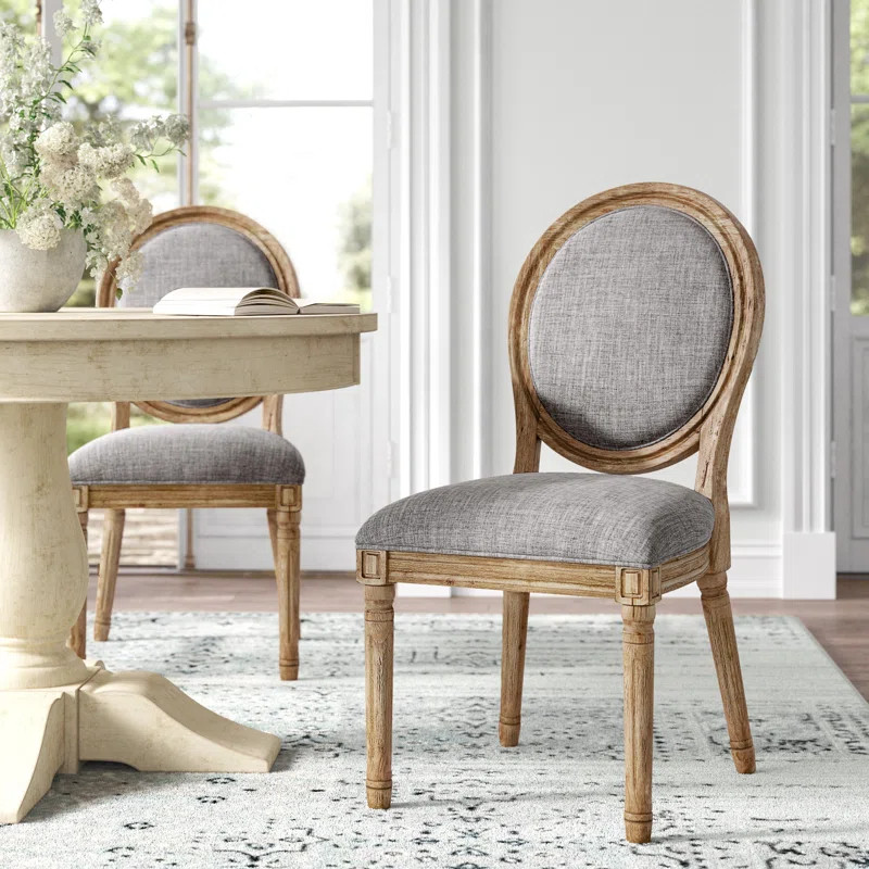 Libretto Linen Upholstered Side Chair | Wayfair North America