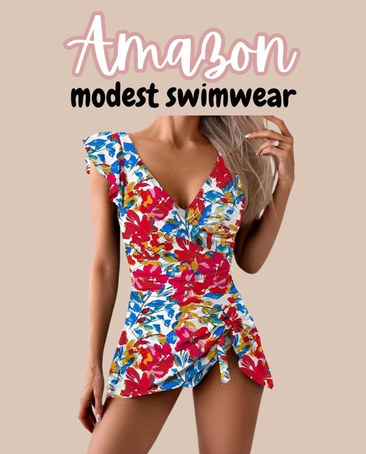 Modest swimwear from Amazon prime! 

Swimwear, swim dress, mom swim suit, swimsuits for moms, amazon swim, bikini, one piece swimsuit, modest swimsuit, full coverage swimsuit, swim cover up, summer, travel, beach, vacation, resort, resort wear, cruise, black swimsuit, amazon finds, amazon swim, pool party
#swim #amazonswim #amazonswimsuit #swimwear#LTKSummerEdit

#LTKSwim #LTKTravel