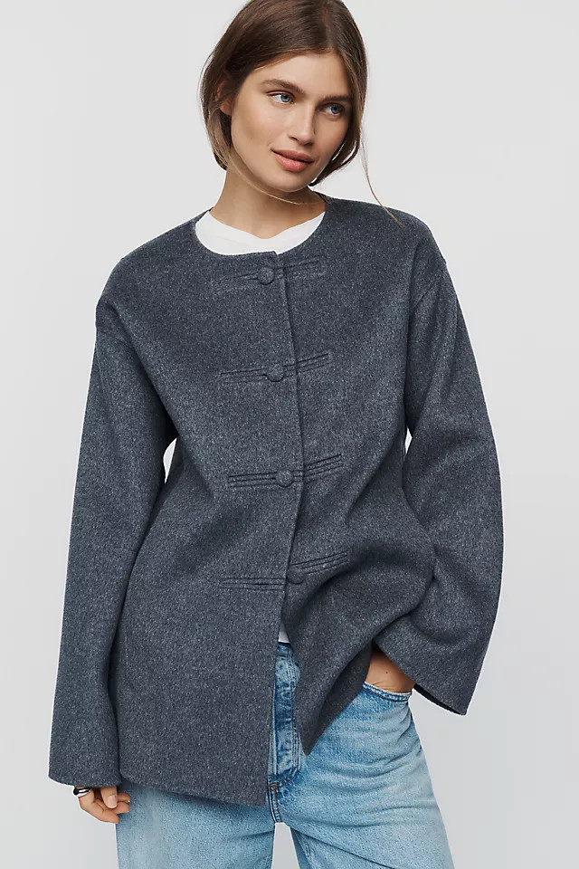Anouk Wool Blend Jacket | Anthropologie (US)