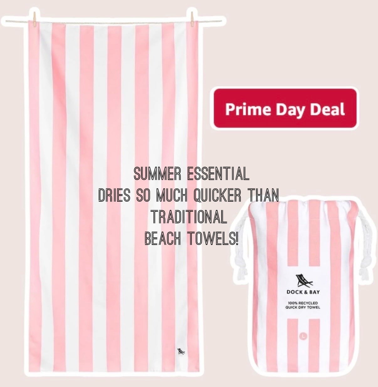 Prime day deal, beach towel, quick dry beach towel, summer essential, pool accessories, beach accessories, Prime Day 2026

#LTKKids #LTKTravel #LTKSaleAlert