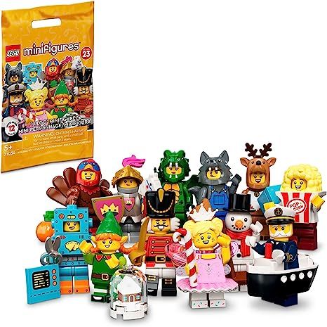 LEGO Minifigures Series 23 71034 Limited-Edition Building Toy Set; Imaginative Gift for Kids, Boy... | Amazon (US)