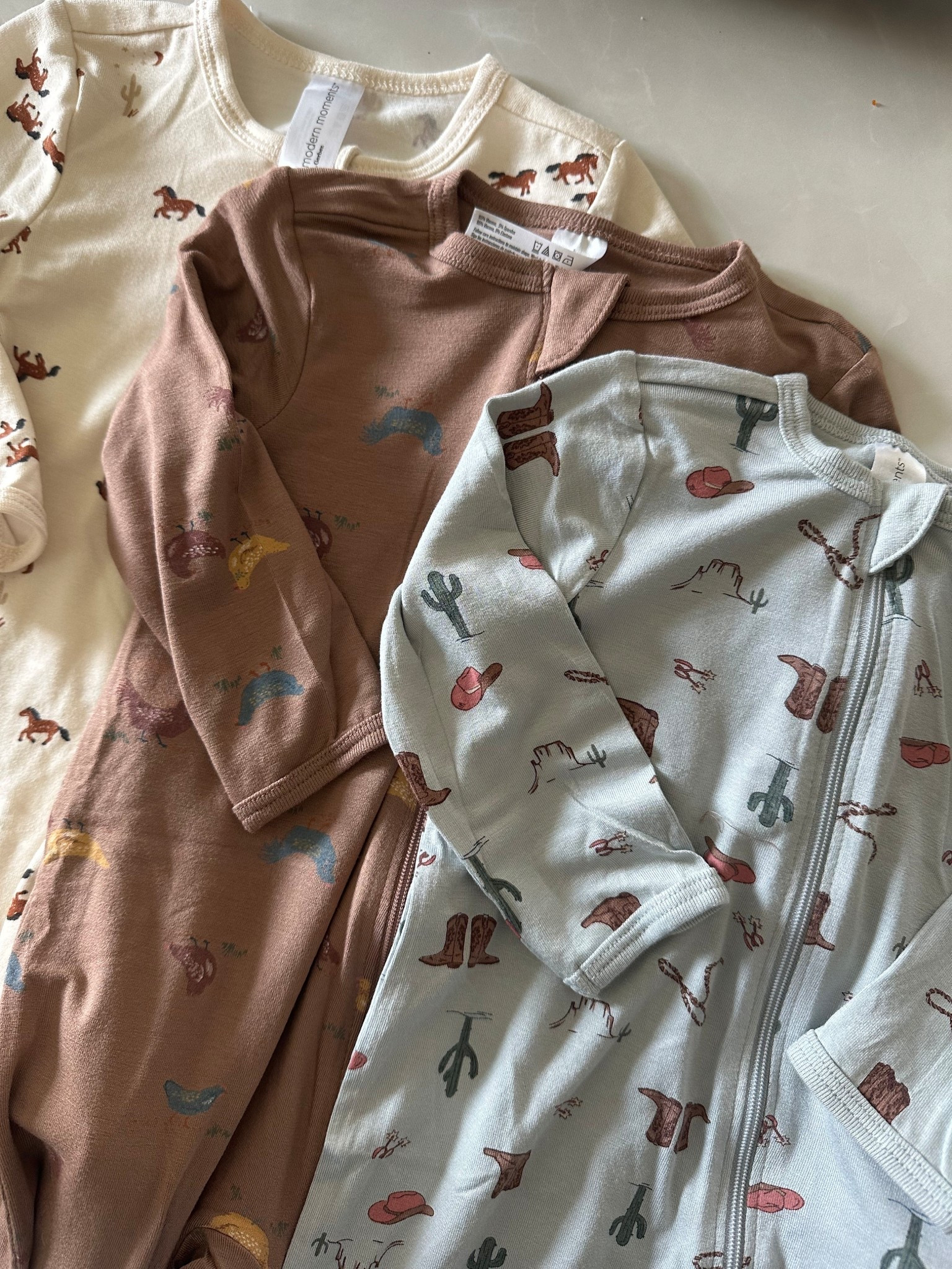 Cute, affordable AND soft pajamas for the babies — obsessed 😍 

Affordable, sleep n plays, sleep and plays, western, baby finds, Walmart pajamas 

#LTKBump #LTKBaby #LTKKids