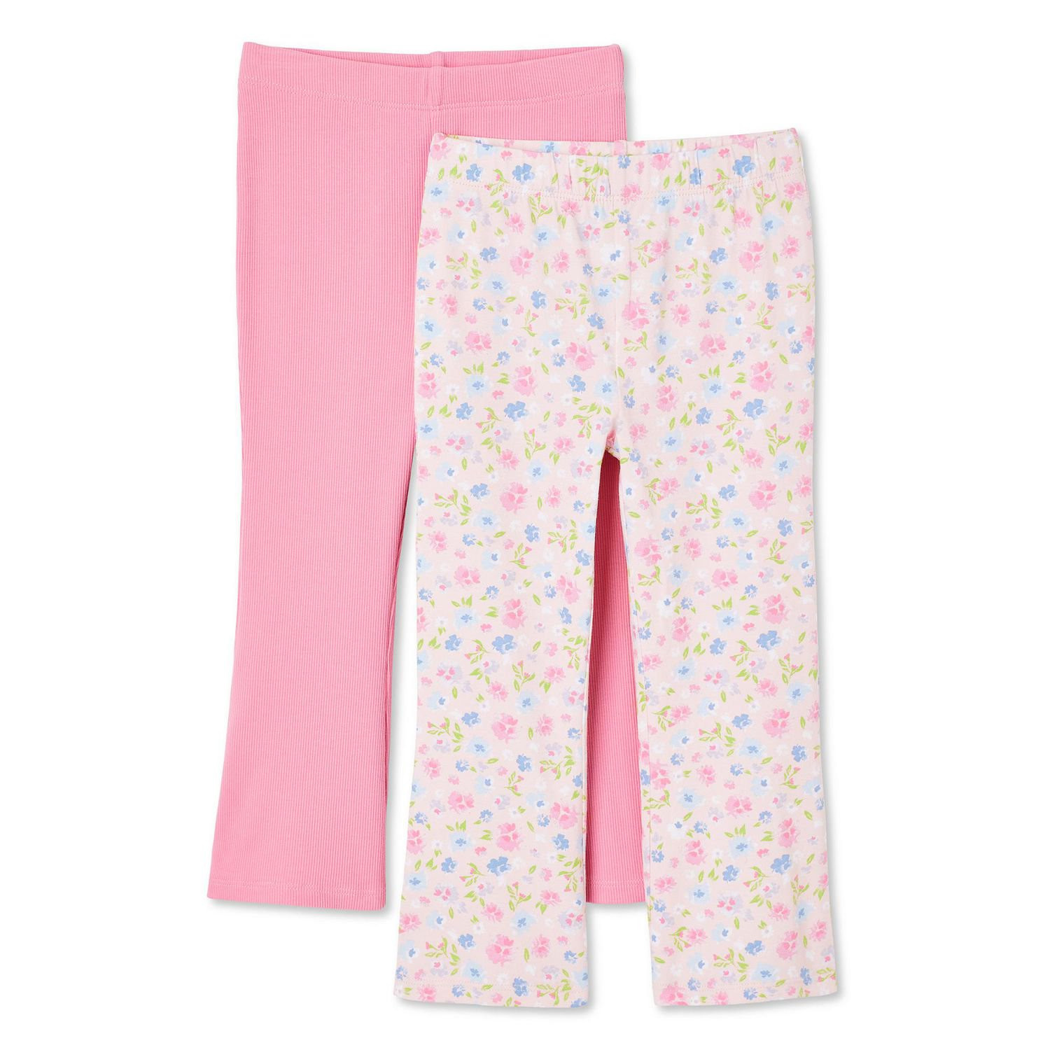 George Toddler Girls' Flared Legging 2-Pack, Sizes 2T-5T | Walmart (CA)