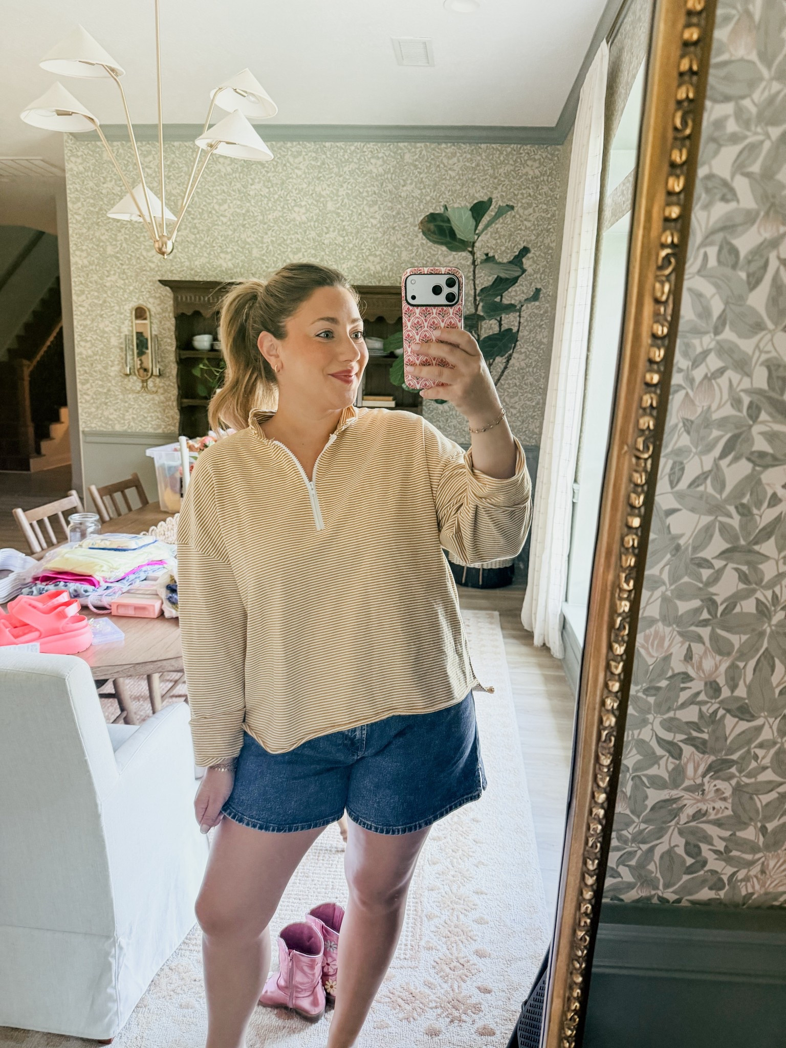 Another color of my Amazon top! Perfect light weight comfy shirt!

THEBLOOMINGNEST target Amazon spring ootd

#LTKHome #LTKootd #LTKSeasonal