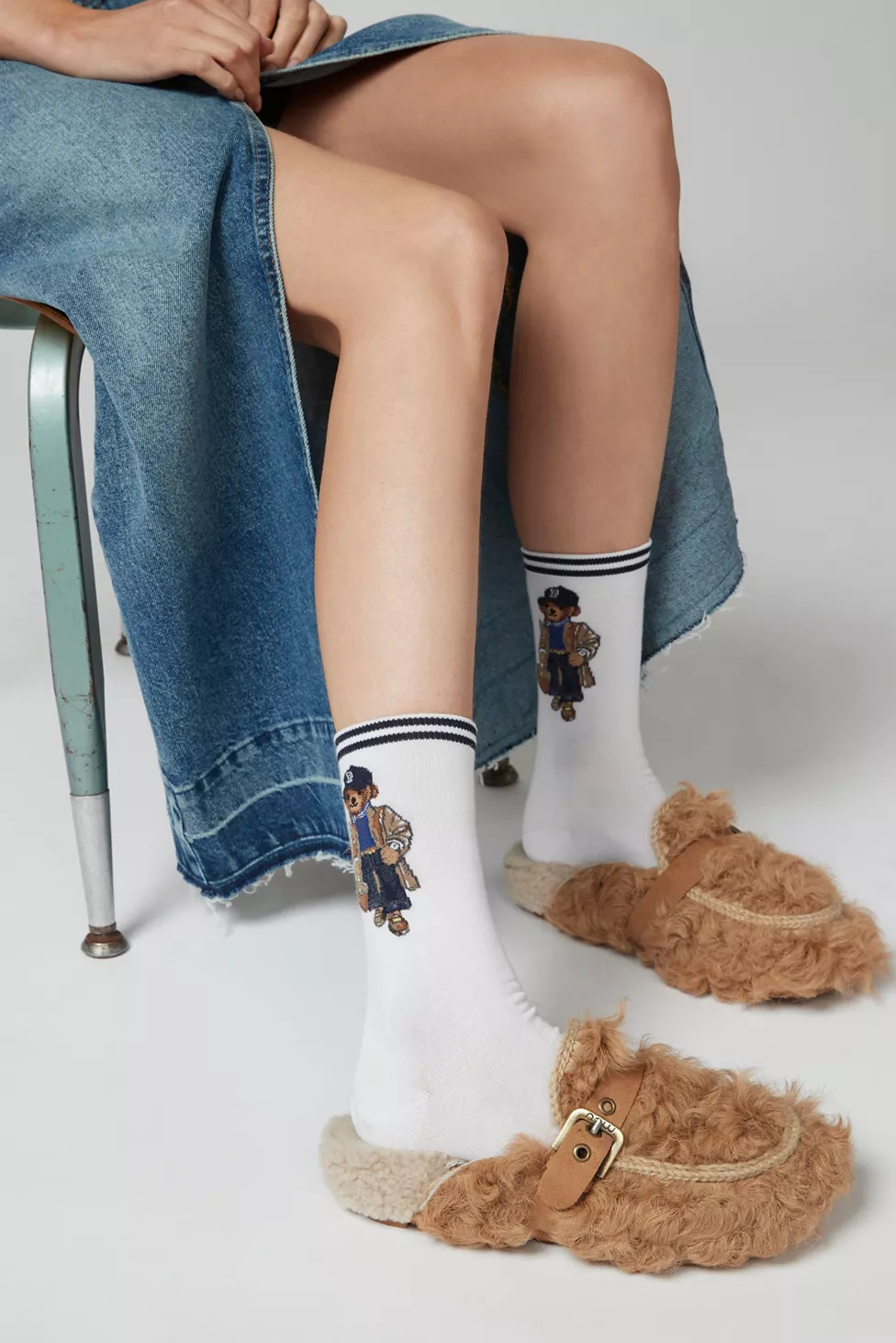Polo Ralph Lauren Fall Bear Crew Sock | Urban Outfitters (US and RoW)