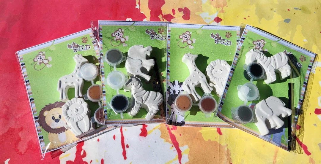 Jungle Paint Kits L Kids Craft L Art L DIY Paint L Jungle Party Favors L Jungle Themed Party Favo... | Etsy (US)