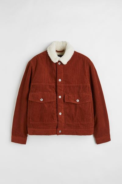 Pile-lined Corduroy Jacket | H&M (US + CA)