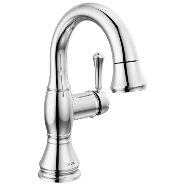 597-PD-DST Cassidy Single Hole Pull Out Sprayer Bathroom Faucet, Single Handle Bathroom Sink Fauc... | Wayfair North America