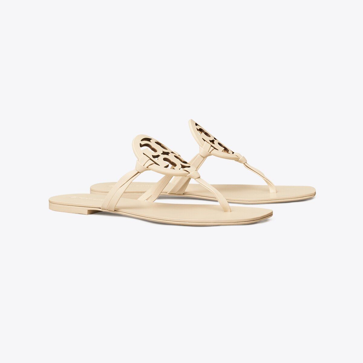 Miller Square-Toe Sandal, Leather | Tory Burch (US)