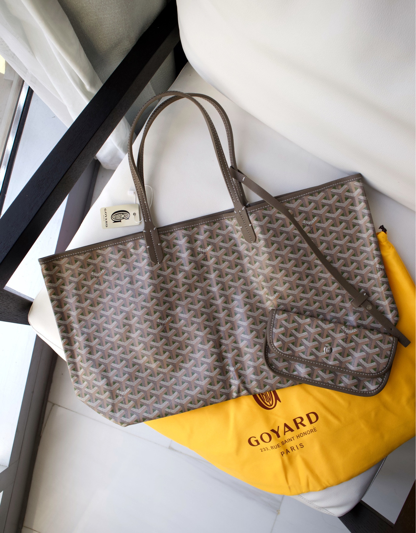 dupe goyard shopping bag tote … curated on LTK