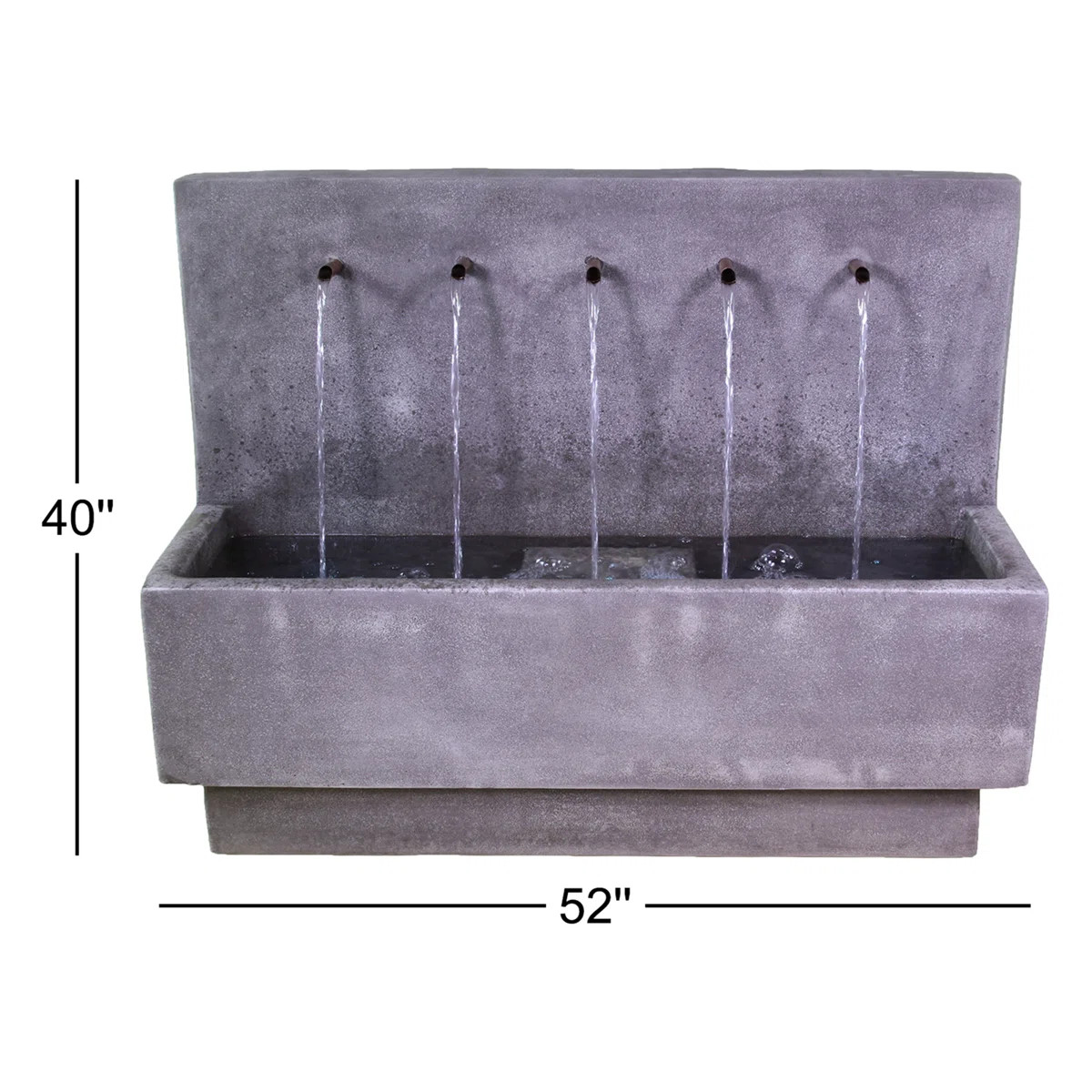 Suni Hand Crafted Weather Resistant Wall Base Fountain | Wayfair North America