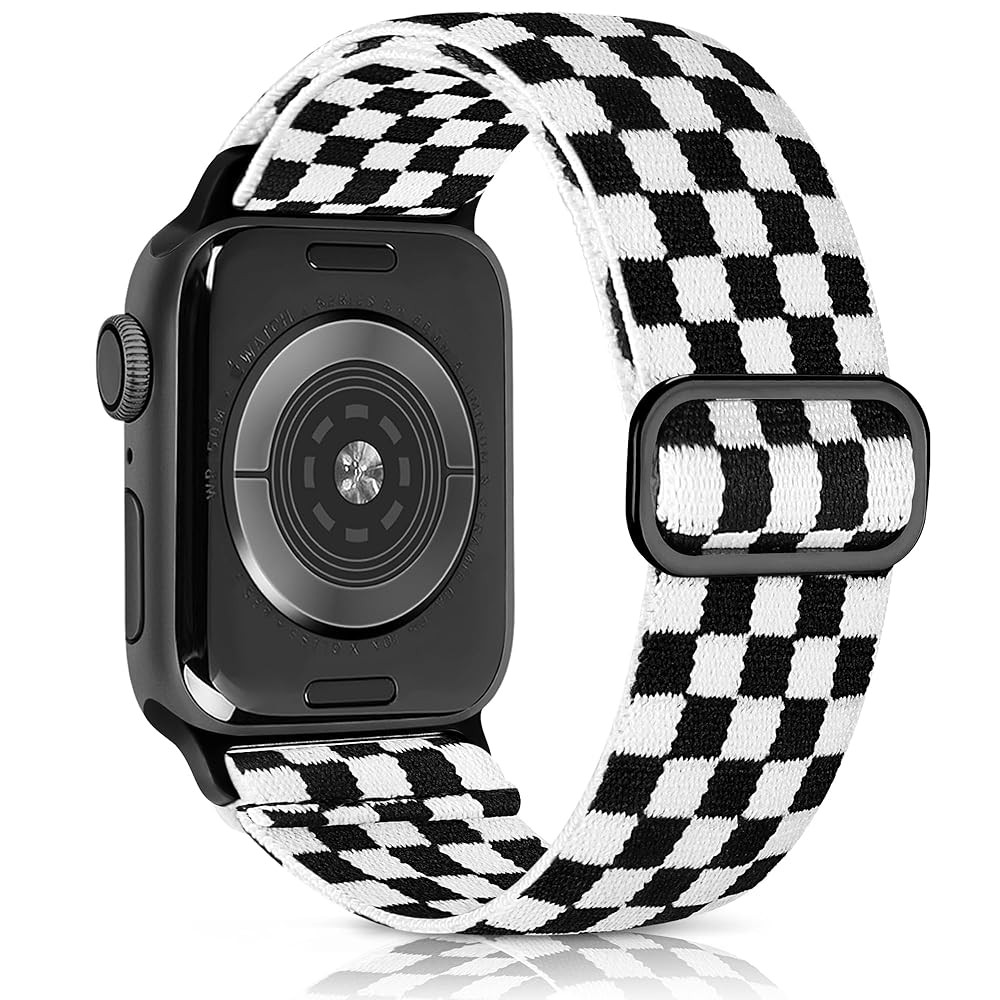 Elastic Sport Band Compatible with Apple Watch 49mm 46mm 45mm 44mm 42mm 41mm 40mm 38mm for Men Wo... | Amazon (US)