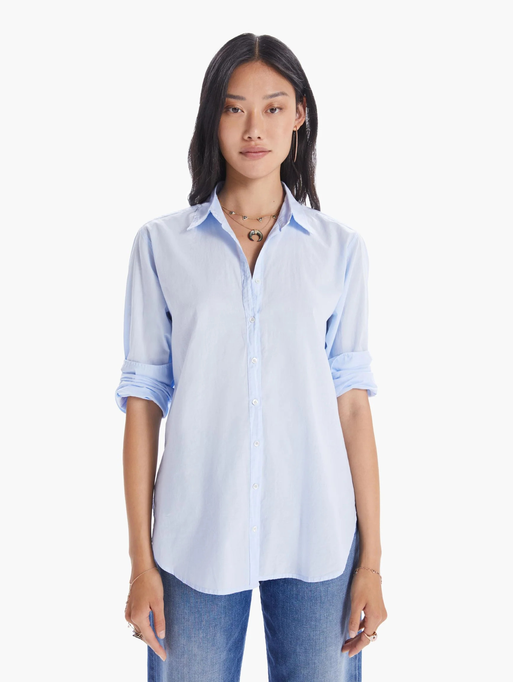 XiRENA Beau Shirt - Skylight | Mother Denim
