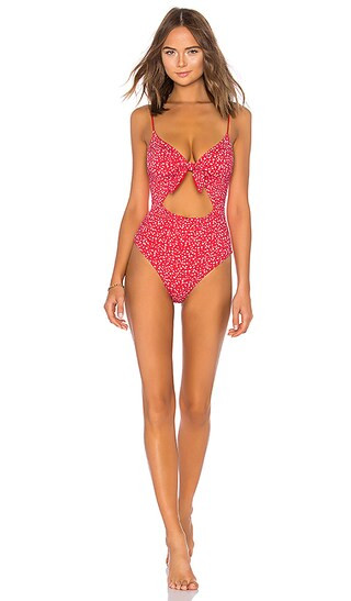 Beau Reversible One Piece in Fireball Red | Revolve Clothing (Global)