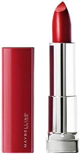 Maybelline New York Color Sensational Made for All Lipstick, Ruby For Me, Satin Red Lipstick | Amazon (US)