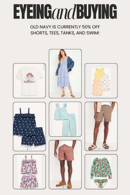 Currently on sale this week at Old Navy - this is what we ordered for the summer! 

#LTKFindsUnder50 #LTKSaleAlert #LTKFamily