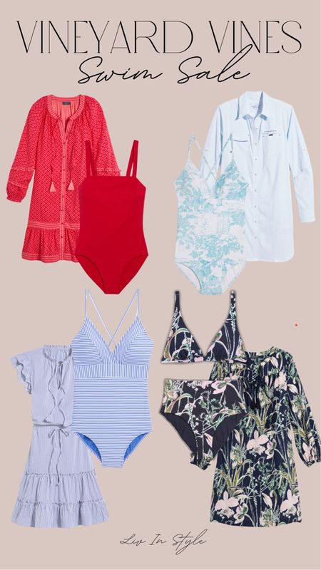 Vineyard Vines has the cutest swim suits and cover ups 40% off right now with code MUSTHAVE

#LTKSaleAlert #LTKSwim #LTKTravel