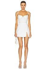 Lace Bodice Mini Dress | FWRD 