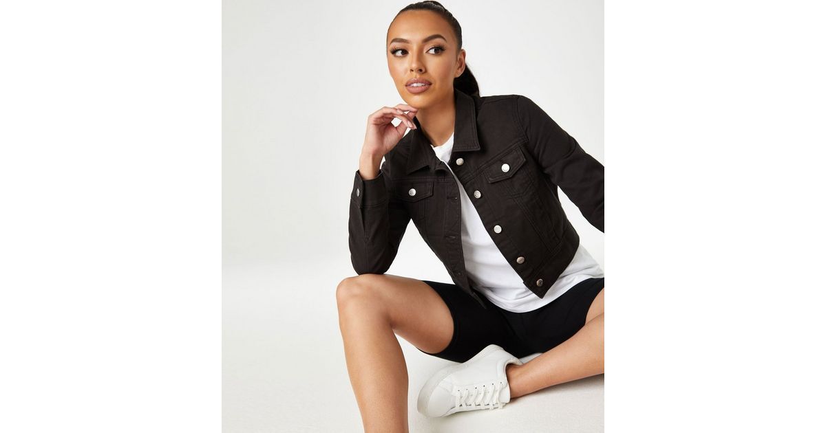 Urban Bliss Black Denim Crop Jacket
						
						Add to Saved Items
						Remove from Saved Items | New Look (UK)