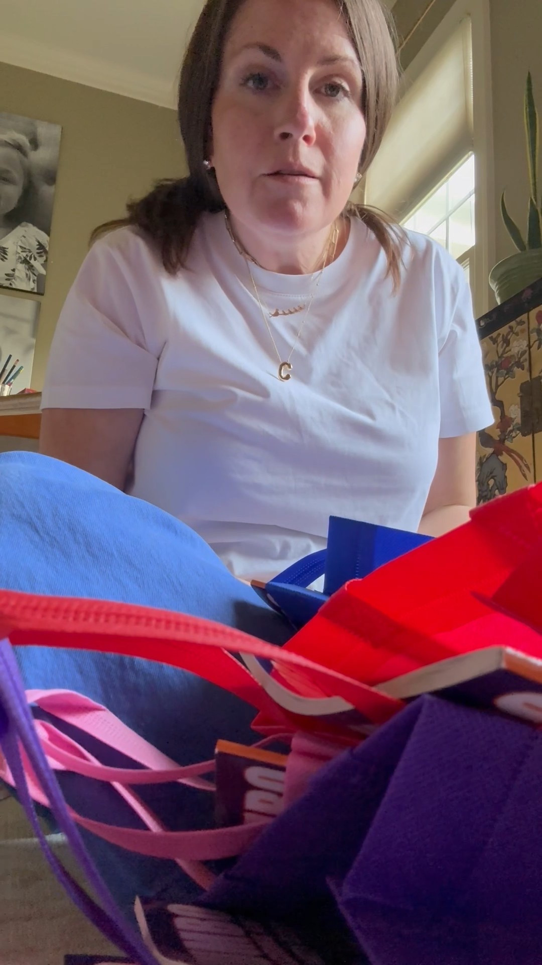 Gift goodie bag ideas for kids birthday. Functional. Not crap. Things kids will actually use. Reusable bags make a more sustainable option and purposeful. What else should I add? Inside out themed party. Kids birthday. Easter basket ideas. 

#LTKKids #LTKParties #LTKFamily