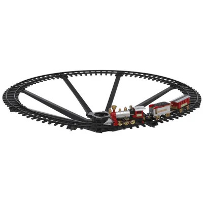 Home Accents Holiday 9 ft. Christmas Tree Train Set 5523018 - The Home Depot | The Home Depot