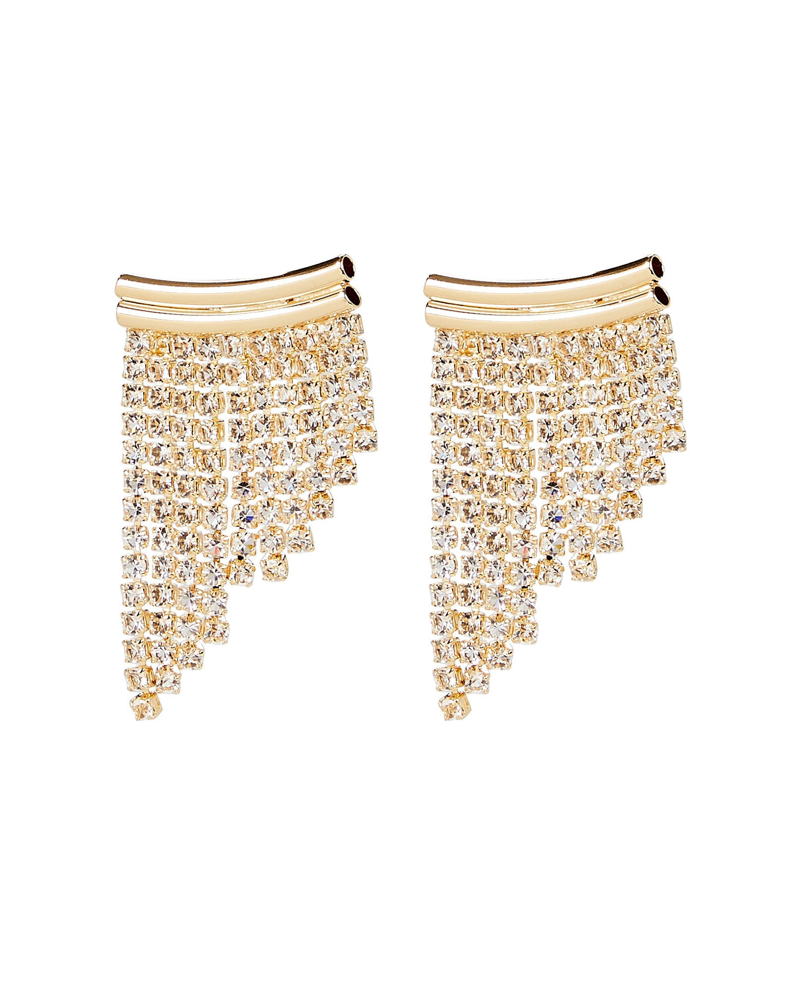 Gatsby 18k Gold-Plated Crystal Earrings | INTERMIX