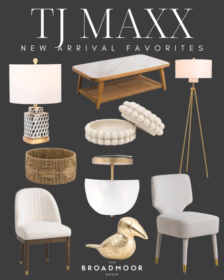 Tjmaxx, coffee table, table lamp, dining chair, home decor, living room furniture, floor lamp

#LTKstyletip #LTKhome #LTKSeasonal