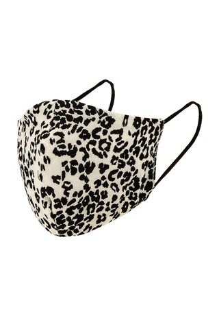 GRLFRND Face Mask in Ivory Leopard from Revolve.com | Revolve Clothing (Global)