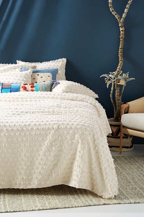 Textured Mareika Duvet Cover | Anthropologie (US)