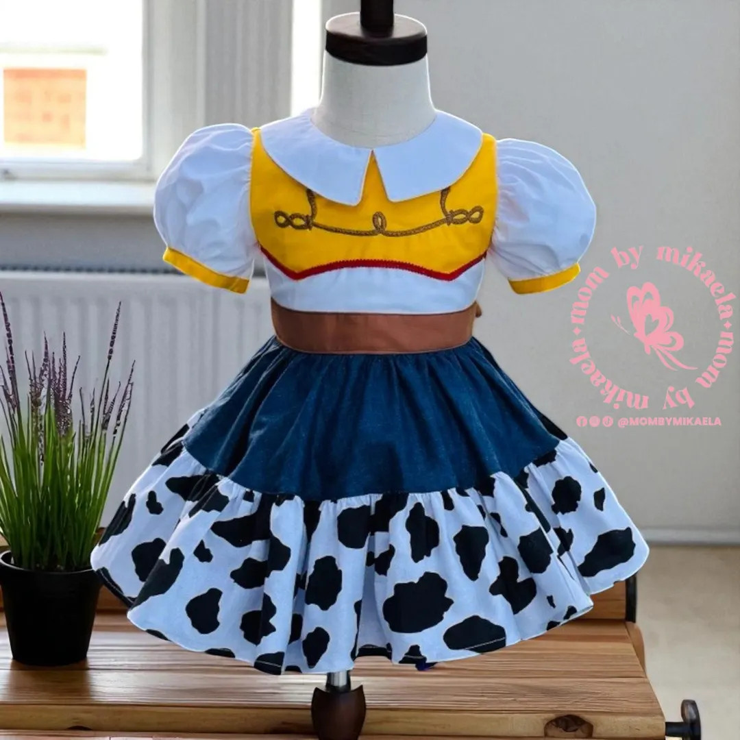 Jesse Girls Dress ,Toy Story Jessie Costume Dress, Cowgirl Toy Costume, jessie baby dress, Toy St... | Etsy (US)
