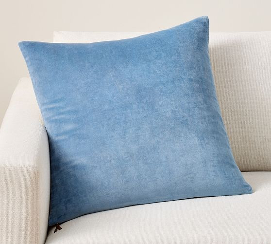 Icon Velvet Pillow | Pottery Barn (US)