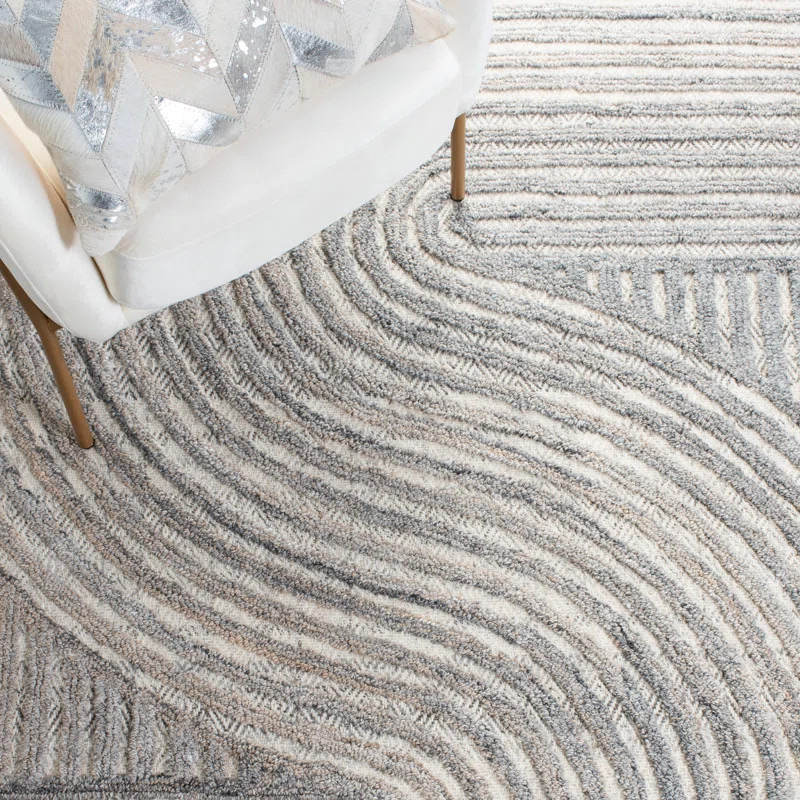 Baylay Hand Tufted Abstract Indoor Rug | Wayfair North America
