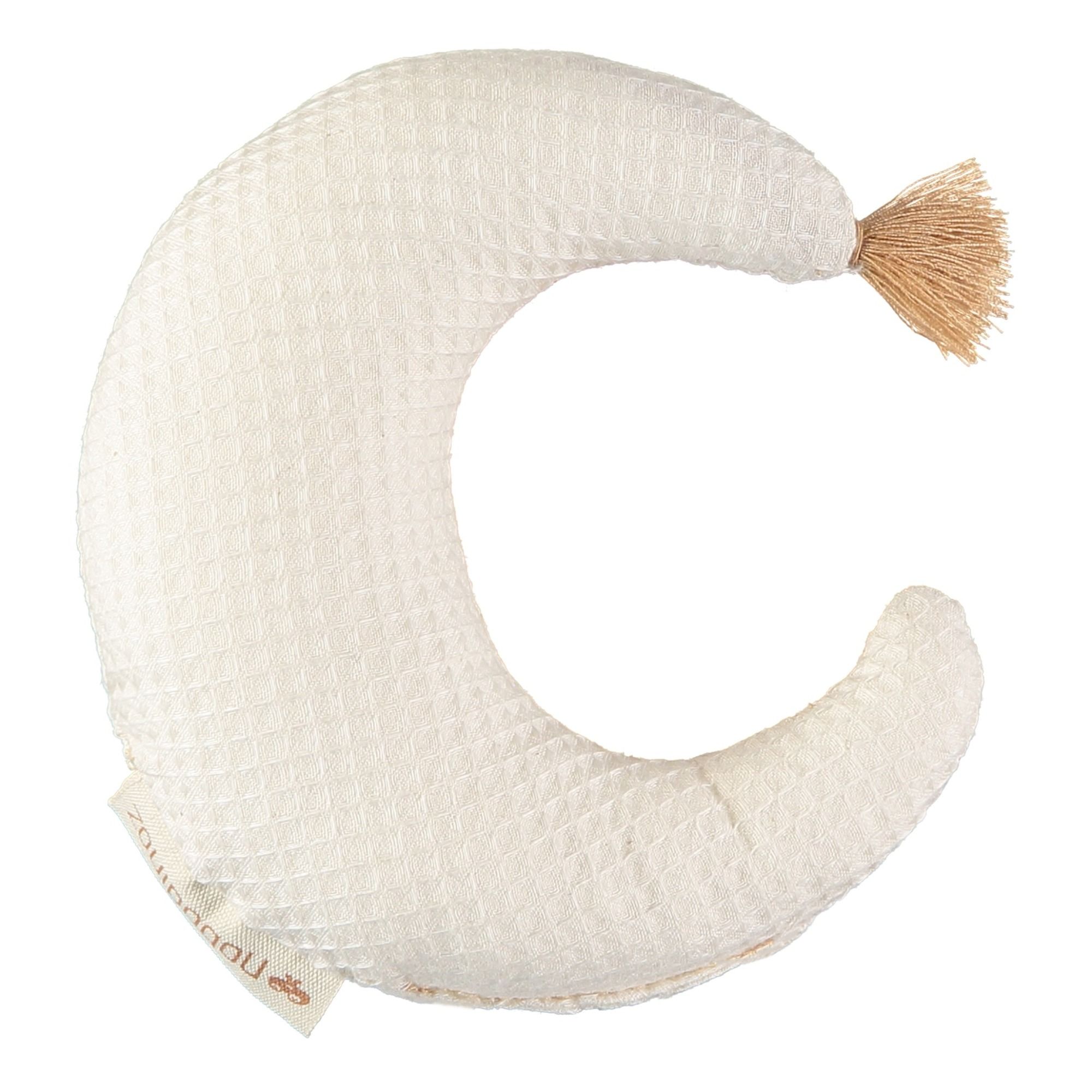 Moon rattle in organic cotton | Smallable FR