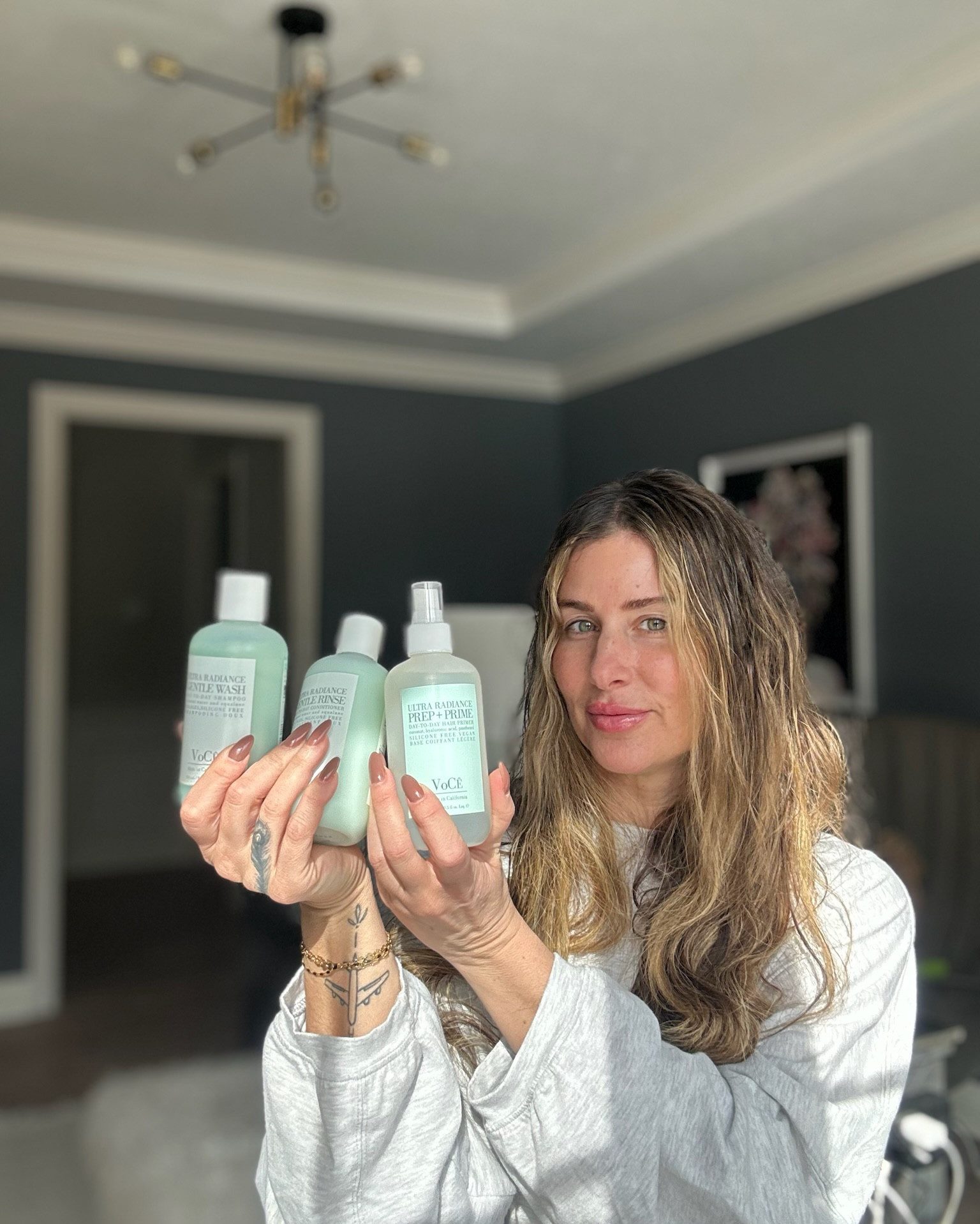 I’ve been using Voce Hair Care’s Gentle Wash Shampoo & Conditioner daily, and they keep my hair clean, soft and hydrated without drying it out.

The Prep + Prime Spray is also a must-have for protecting against heat and reducing frizz.

You can now get the full set for $37.50!

#LTKBeauty #LTKFindsUnder50