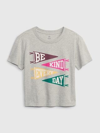 Kids 100% Organic Cotton Boxy Graphic T-Shirt | Gap (US)