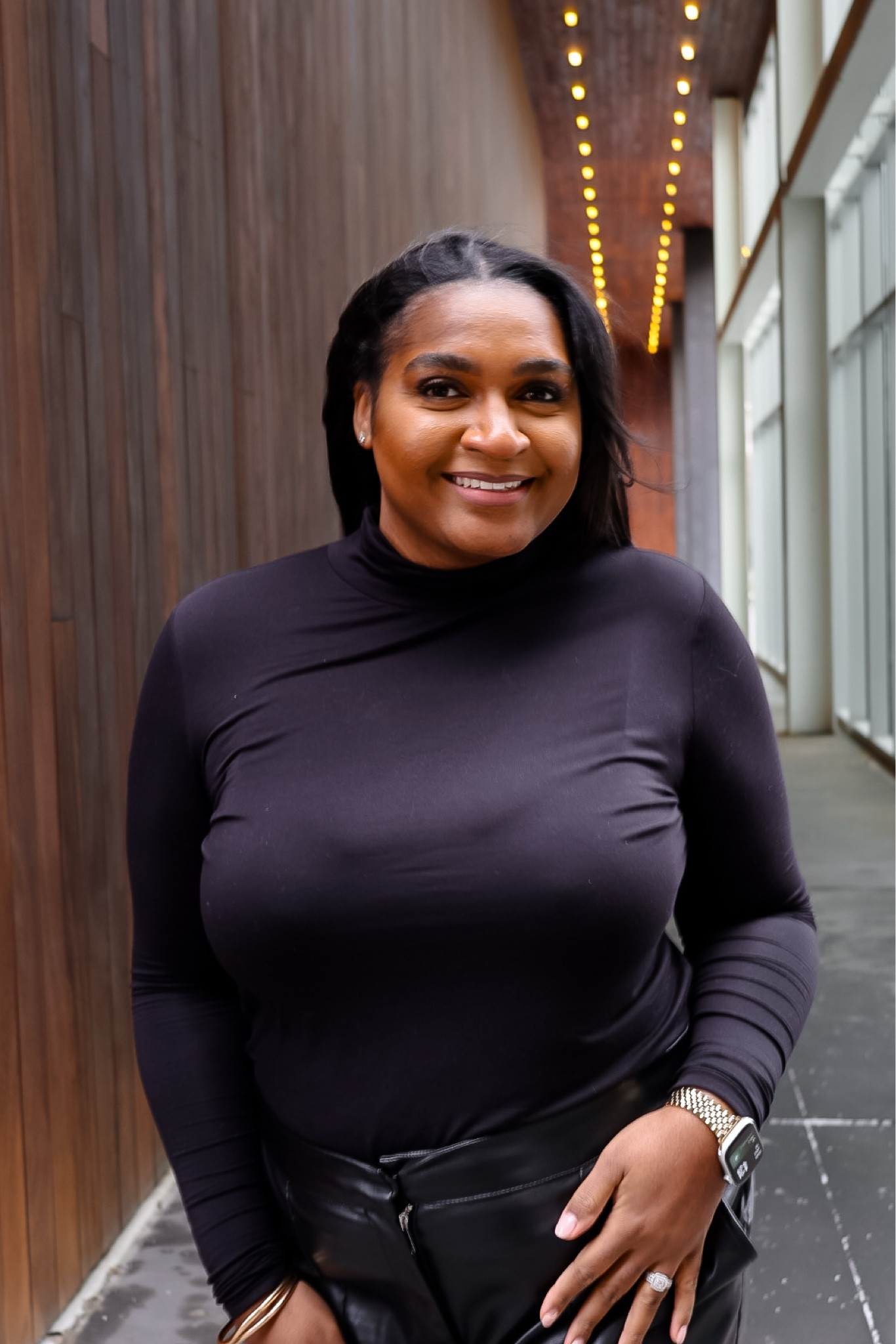 Sweaters and leather pants for the officd 

#LTKootd #LTKPlusSize #LTKWorkwear