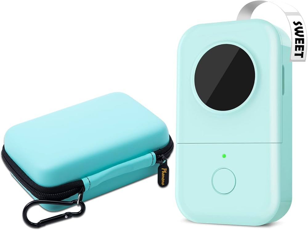Phomemo D30 Bluetooth Thermal Mini Label Maker case(Green) | Amazon (US)
