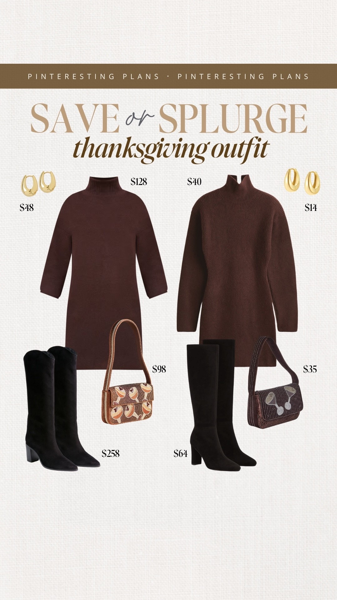Save or splurge Thanksgiving outfit idea 🙌🏻🙌🏻



#LTKSeasonal #LTKStyleTip #LTKHoliday