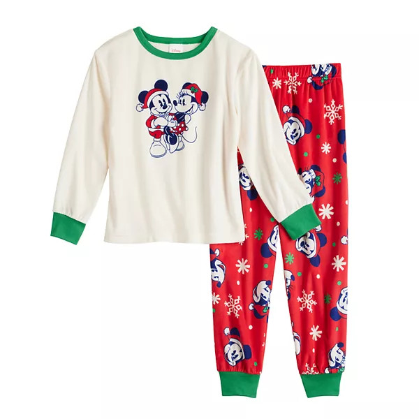 Disney's Mickey Mouse Toddler Top & Bottoms Pajama Set by Jammies For Your Families® | Kohl's
