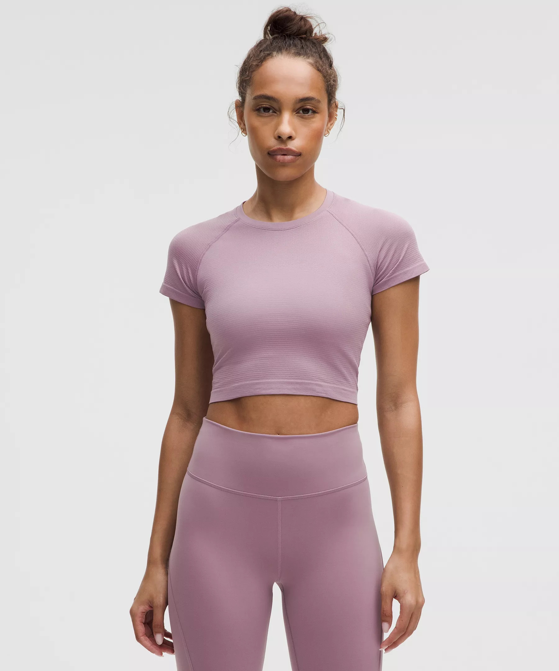 Swiftly Tech Cropped Short-Sleeve Shirt 2.0 | Lululemon (US)
