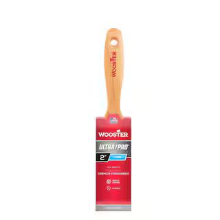 Wooster 2 in. Ultra/Pro Firm Sable Nylon/Poly Flat Brush 0041760020 - The Home Depot | The Home Depot