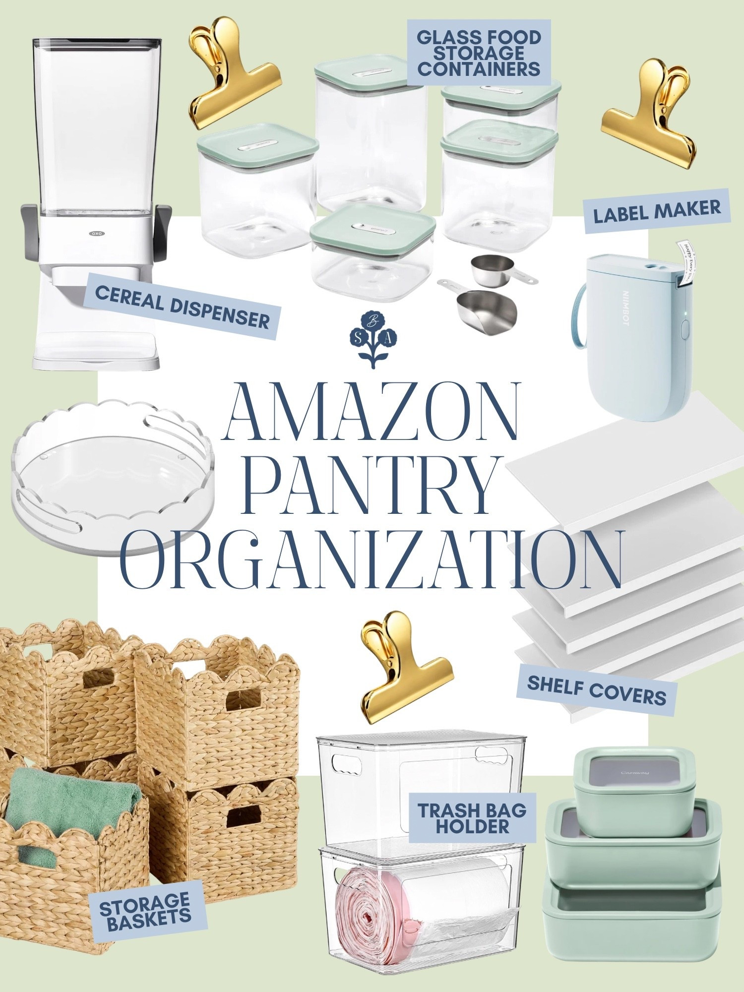 Everything you need to reorganize your pantry from Amazon! 

Pantry organization, small pantry, pantry organizers, pantry baskets, Amazon pantry, cereal containers

#LTKHome