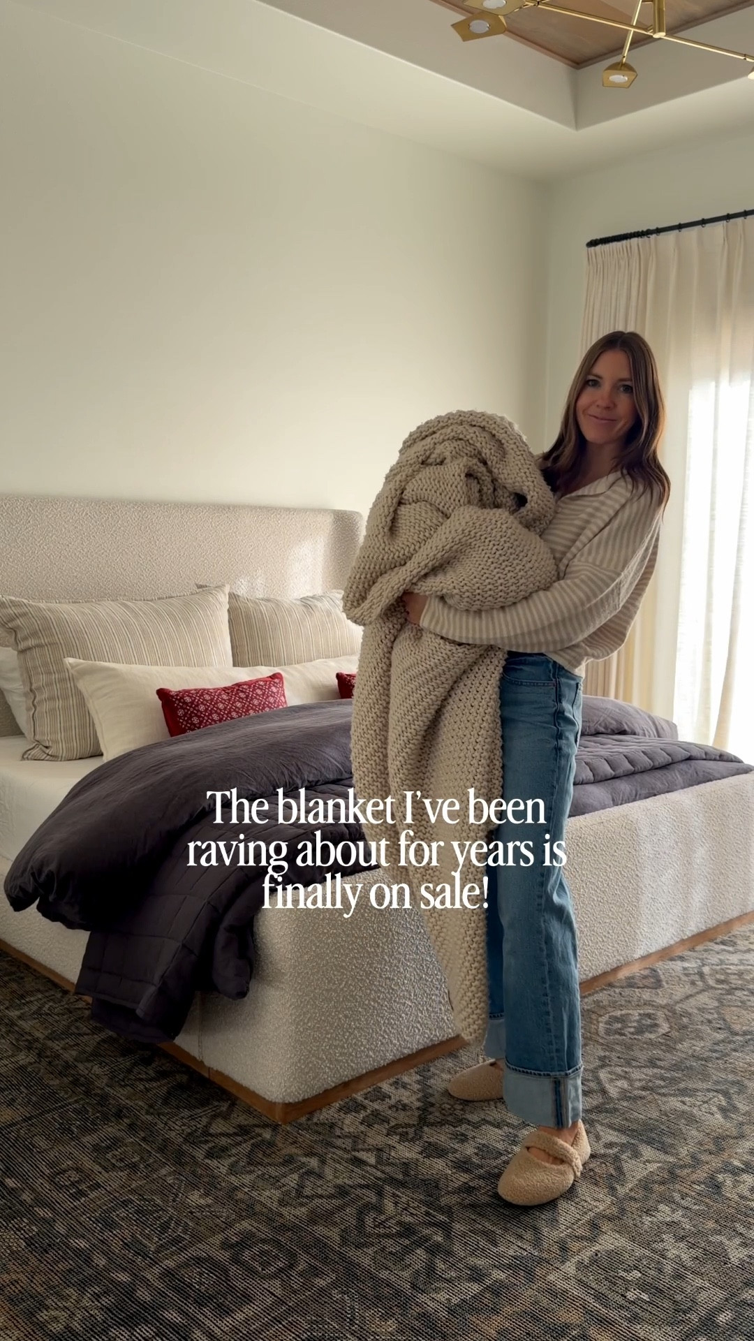 Casaluna is finally on sale, including 30% off my favorite throw blanket!

The chunky knit adds that extra texture to your bed and is so snuggly. Just throw it in the wash to keep clean. We’ve had ours for 4 or 5 years and still love it! One of those pieces you use over and over again. 

#target #targethome #targetsale #boujeeonabudget #affordablehome 

#LTKFindsUnder100 #LTKHome #LTKSaleAlert