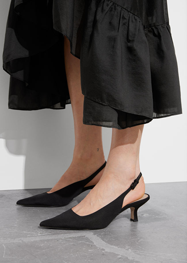 Pointed Slingback Pumps | & Other Stories US