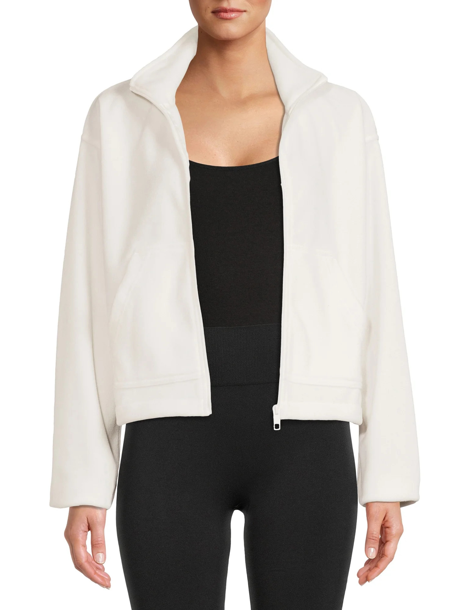 Avia Women's Full Zip Micro Fleece Jacket - Walmart.com | Walmart (US)