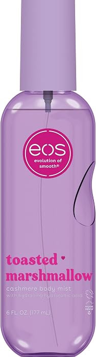 eos Cashmere Body Mist, Toasted Marshmallow, Toasted Vanilla, Sweet Marshmallow, Hair Mist, Body ... | Amazon (US)